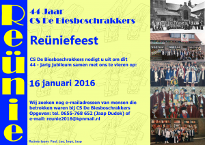 Reunie website uitgekleed