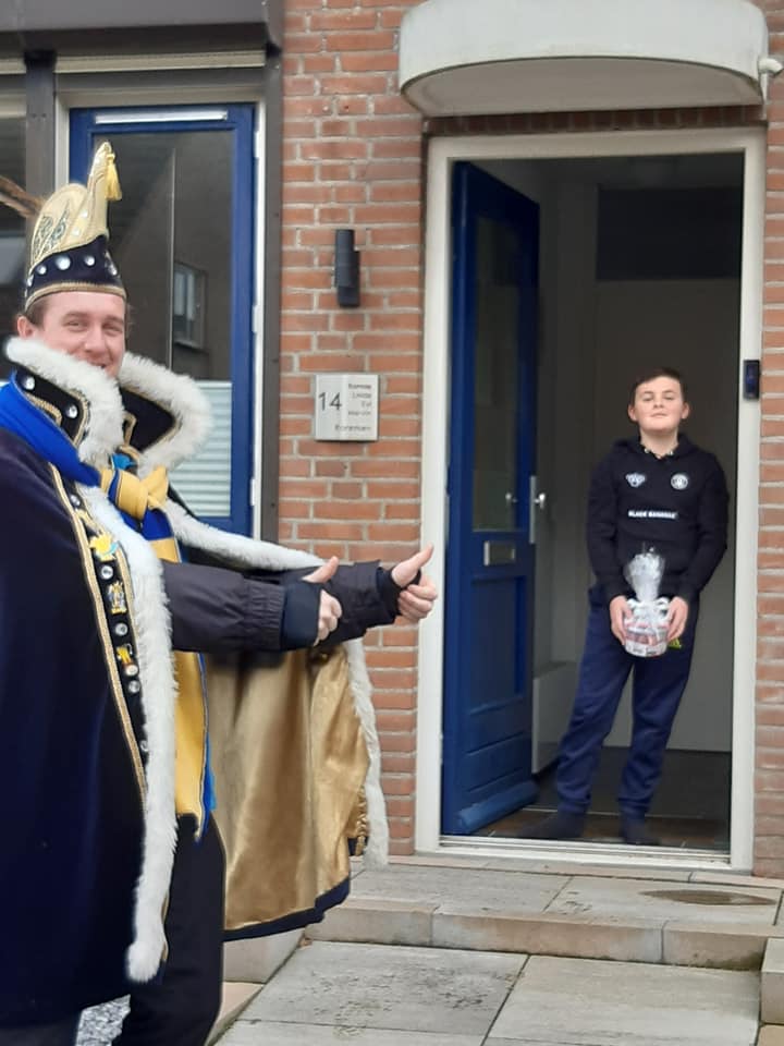 Grotste Online Optocht van het Biesboschrakkersrijk Marvin Koreman